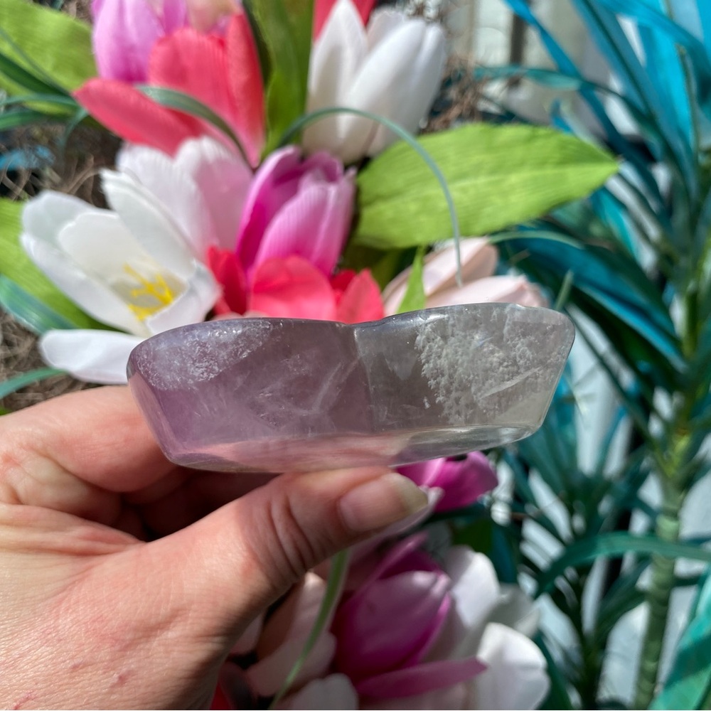 Fluorite Heart Bowl - Picture 5 of 15